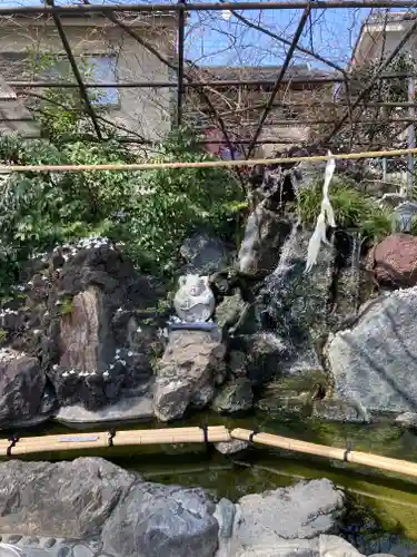 川越熊野神社の庭園