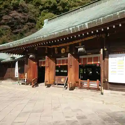 靜岡縣護國神社の本殿・本堂