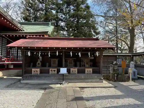諏訪神社の末社・摂社