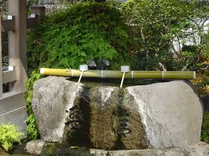 妙蓮寺の手水舎