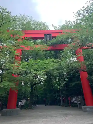 冠稲荷神社の鳥居