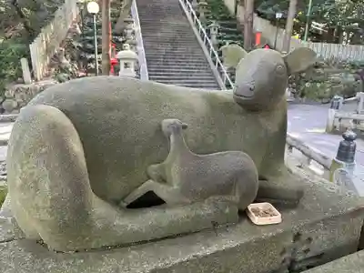 枚岡神社の狛犬
