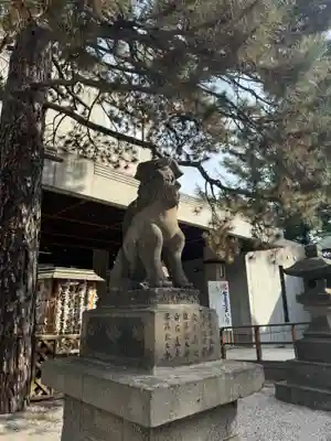 白石神社の狛犬