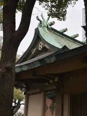 坐摩神社の本殿・本堂