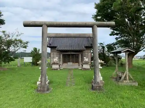 本織神社の鳥居