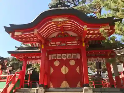 太皷谷稲成神社の本殿・本堂