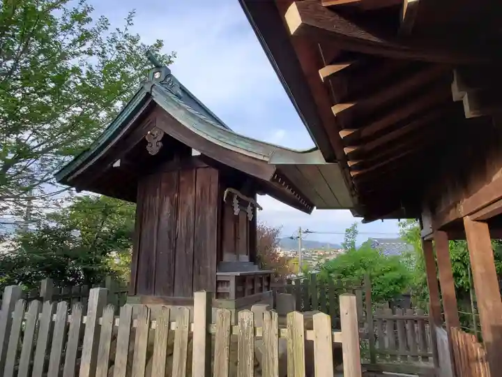 池田祇園神社の本殿・本堂
