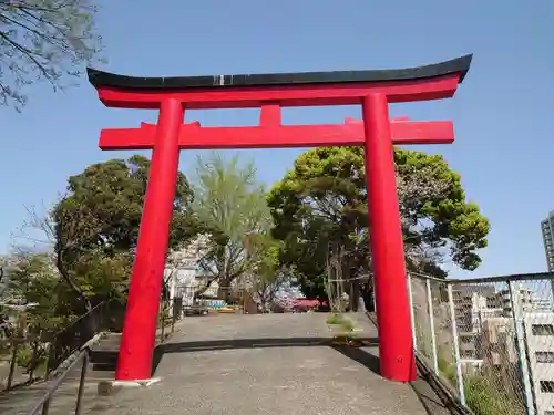 （芝生）浅間神社の鳥居