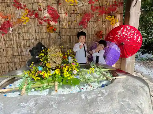 草薙神社の手水