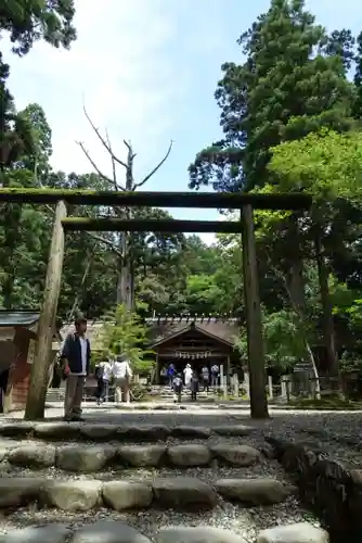 元伊勢内宮 皇大神社の鳥居