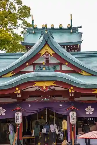多摩川浅間神社の本殿・本堂