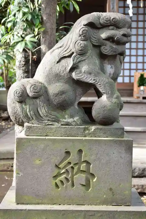 高木神社の狛犬