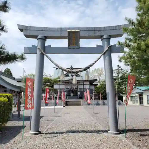 鹿部稲荷神社の鳥居