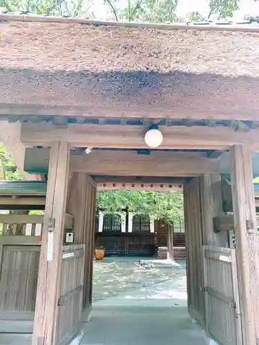 泥牛庵の山門・神門