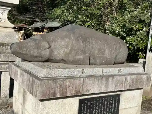 谷保天満宮の狛犬