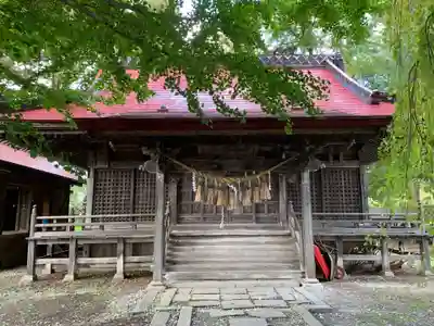 巻堀神社の本殿・本堂