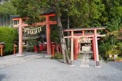 天河大辨財天社の鳥居