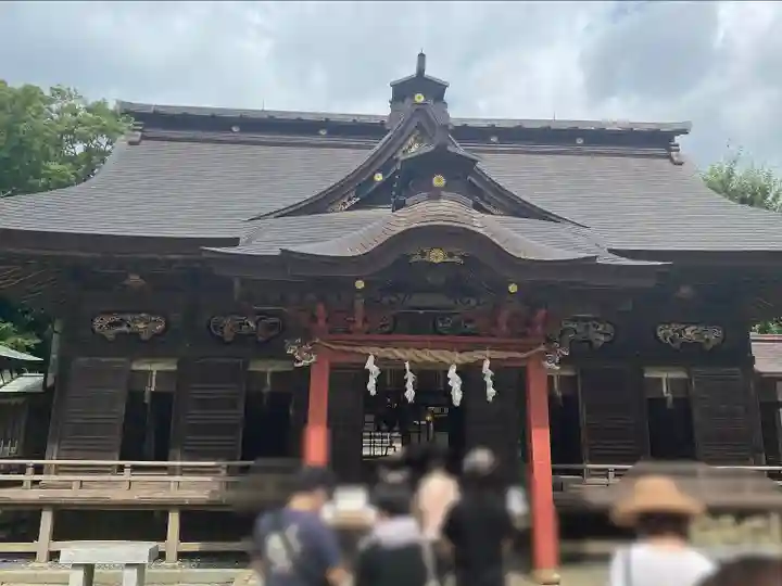 息栖神社の本殿・本堂