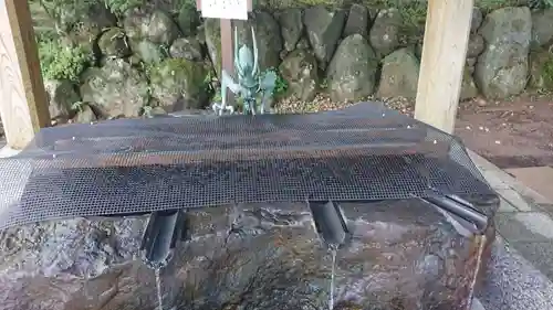 富士山東口本宮 冨士浅間神社の手水舎