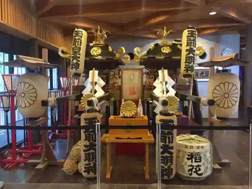 玉前神社のお祭り