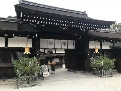 賀茂御祖神社（下鴨神社）の山門・神門