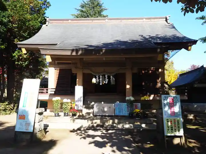 諏訪神社の本殿・本堂