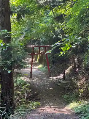 母の白滝神社(山梨県)