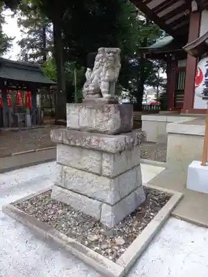 大泉氷川神社の狛犬