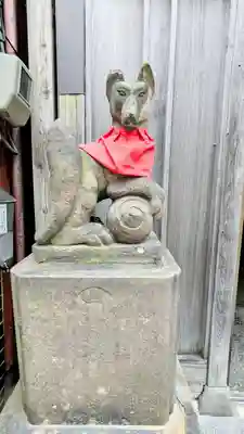 箭弓稲荷神社の狛犬