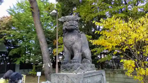 江別神社の狛犬