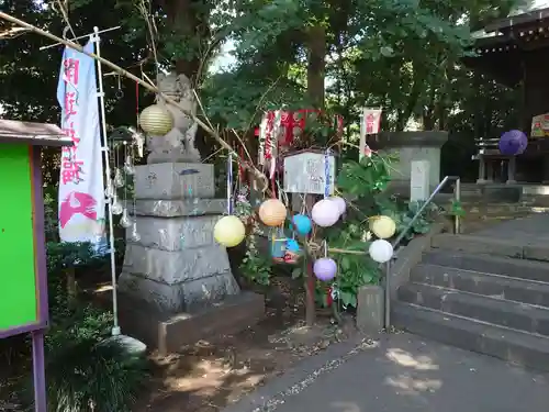 馬場氷川神社の狛犬