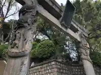 品川神社の鳥居