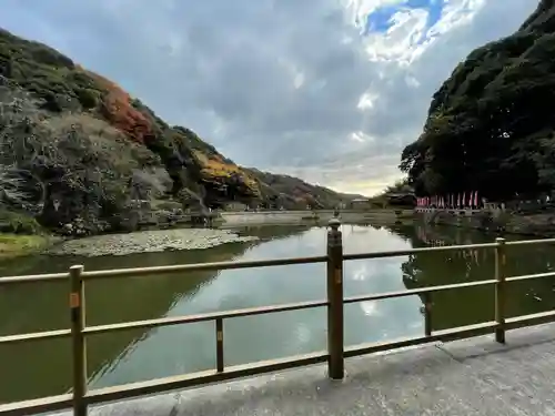 平山観音院の景色