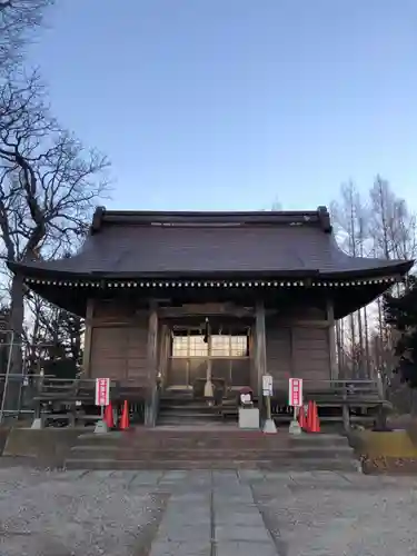 愛國神社の本殿