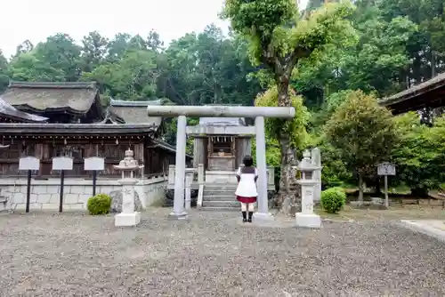 苗村神社の鳥居