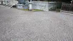 奥石神社の庭園