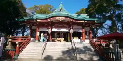 多摩川浅間神社の本殿・本堂
