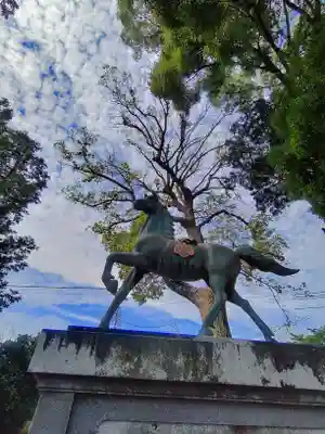 熊野社(江森町)の狛犬