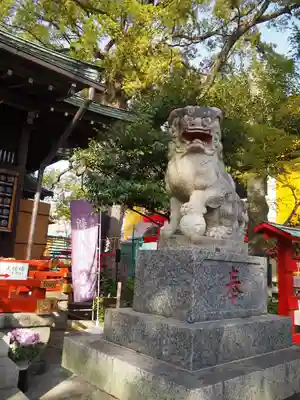五方山熊野神社の狛犬