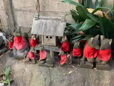 波除神社（波除稲荷神社）の狛犬