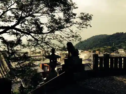 沼島八幡神社の景色