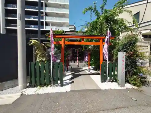 幸町辨財天の鳥居