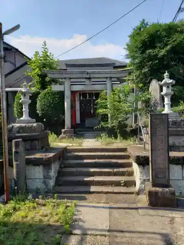 白玉稲荷神社の鳥居
