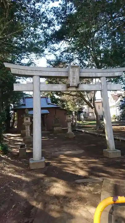 鹿島神社の鳥居