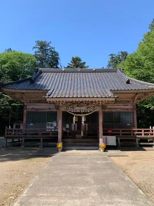 千代ケ岡八幡宮の本殿・本堂
