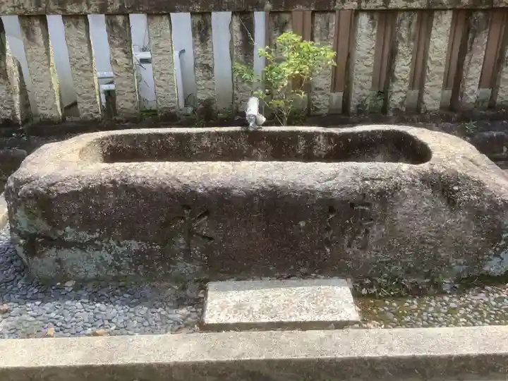 熊野社(新生)の手水舎