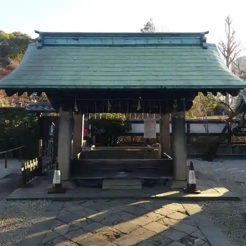 上野東照宮の手水舎
