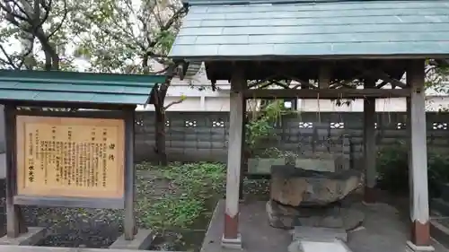 水天宮の手水