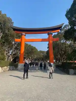 宇佐神宮の鳥居