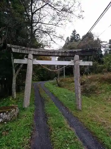 玉崎駒形神社の鳥居